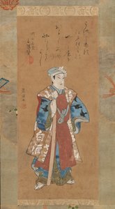 Bando Mitsugoro II as Shinbei in the Kabuki Play Sukeroku by Utagawa Toyokuni I