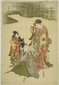 Fashionable Six Immortal Poets