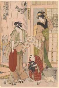 Fourth Month Fishmonger by Utagawa Toyokuni I