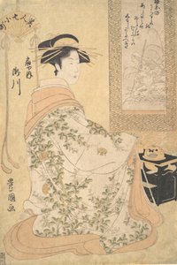 Takigawa of the Ogiya Pleasure House by Utagawa Toyokuni I
