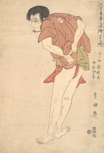 The actor Arashi Ryuzo later known as Arashi Shichigoro, 18th-19th century by Utagawa Toyokuni I