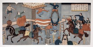 Foreign Circus in Yokohama, 1864