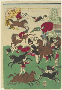 Circus Stunts, 19th century