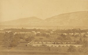 Geneva, General View from Petit-Saconnex