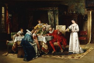 The Visiting Uncle by Vaclav Brozik
