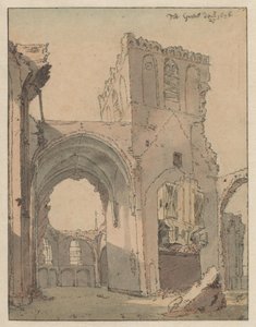 The Ruin of the Grote Kerk at Grave