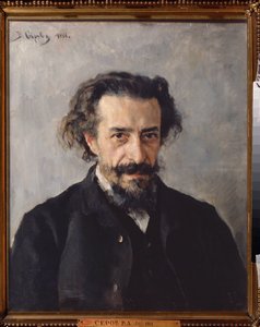 Portrait of the Composer Pavel Ivanovich Blaramberg by Valentin Aleksandrovich Serov