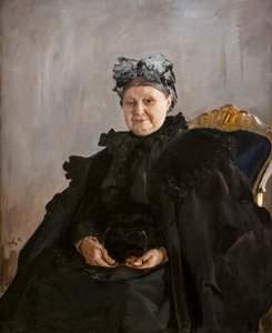 Portrait of Maria Fedorovna Morozova by Valentin Aleksandrovich Serov