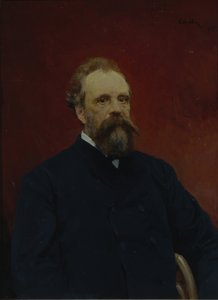 Portrait of Sergei Mikhailovich Tretyakov 1834-1892, 1895 by Valentin Aleksandrovich Serov