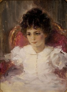 Portrait of Tatyana Sergeevna Khokhlova, née Botkina as Child