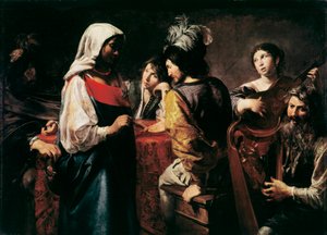 The Fortune Teller by Valentin de Boulogne