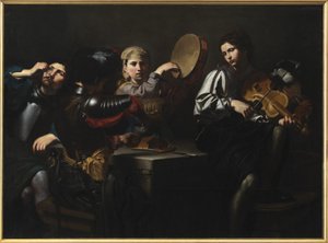 Musicians and Soldiers by Valentin de Boulogne