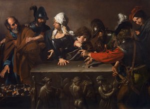 The Denial of Saint Peter (detail)