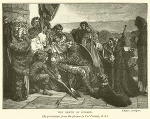 The death of Siward by Valentine Cameron Prinsep