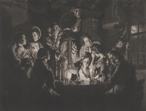 A Philosopher Shewing an Experiment on the Air Pump by Valentine Green