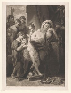 Agrippina the Elder Mourning with the Ashes of Germanicus by Valentine Green