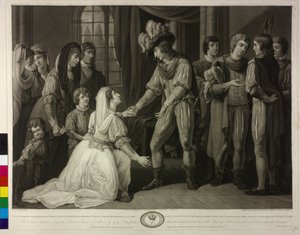 King of England Lady Elizabeth Grey and Edward IV