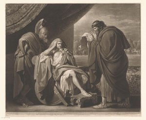 Philip of Acarnania Reading a Letter to Alexander the Great