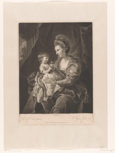 Portrait of Elizabeth Pennyman with Her Child