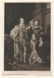 Portrait of George IV and Frederick of York as Children