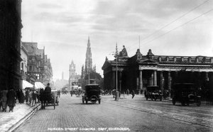 Looking East Along Princes Street, Edinburgh