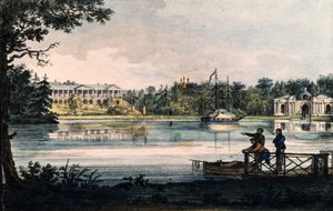 Cameron Gallery at the Catherine Palace in Tsarskoye Selo by Valerian Platonovich Langer