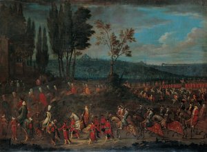 The Ambassadorial Procession, 1720s by Vanmour