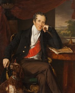 Portrait of Count Nikita Petrovich Panin, 1830s by Vasili Andreevich Tropinin