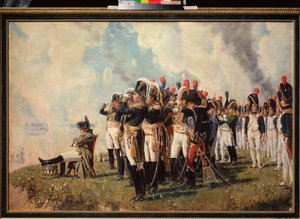 Napoleon on the Borodino Heights by Vasili Petrovich Vereshchagin