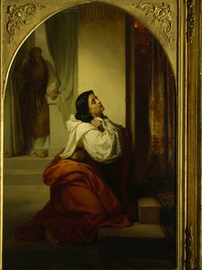Prayer Of Hannah, The Mother Of Samuel The Prophet by Vasili Petrovich Vereshchagin
