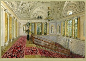 Staircase in a Palace by Vasili Semenovich Sadovnikov