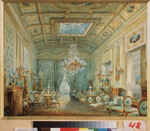 The Living Room with Pastels