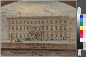 The Reserve House of the Winter Palace, by Vasily Semyonovich Sadovnikov by Vasili Semenovich Sadovnikov