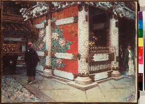 The Shinto Shrine at Nikko by Vasili Vasilievich Vereshchagin