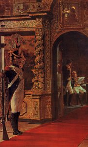 Marshal Davout in Chudov Monastery of Moscow in the Kremlin by Vasili Vasilievich Vereshchagin