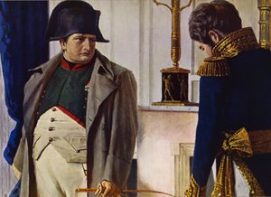 Napoleon Bonaparte and Jacques Lauriston by Vasili Vasilievich Vereshchagin