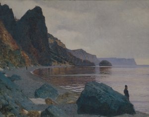 Near the St. George Monastery. Crimea by Vasili Vasilievich Vereshchagin