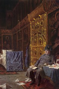 On the Way – Bad News From France by Vasili Vasilievich Vereshchagin