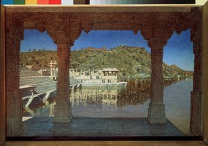 Rajasthan, at the Lake in Udaipur