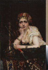 An Odalisque by Vasilij Dmitrievich Polenov