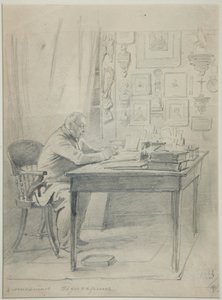 Portrait of the Author Faddei Bulgarin by Georg Wilhelm Timm