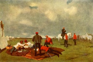 A Military Camp by Vasily Vereshchagin