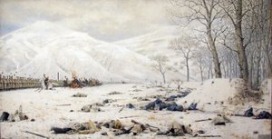 Battlefield at the Shipka Pass by Vasily Vereshchagin