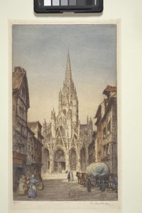St. Maclou, Rouen by Vaughn Trowbridge