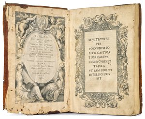 De architectura libri decem by Marcus Vitruvius Pollio, edited by Fra Giovanni Giocondo, 1511