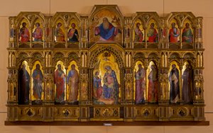 Polyptych of the Annunciation by Veneziano Lorenzo