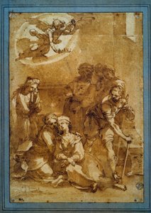 The Death of St. Cecile by Ventura di Arcangelo Salimbeni