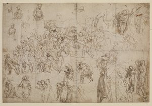 Studies for Christ Carrying the Cross