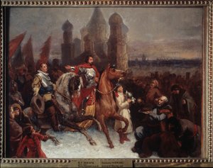 The Entry of Tsar Vasili IV of Russia and Count Jakob de La Gardie into Moscow