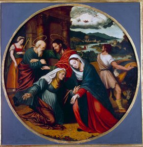 Visitation by Vicente Juan (c.1510 79) Macip